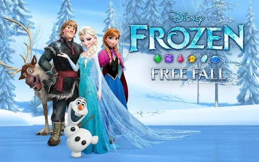 ดาวน์โหลด Disney Frozen Free Fall เกมพัซเซิลสุดสนุก ล่าสุดฟรี - Screenshot 6