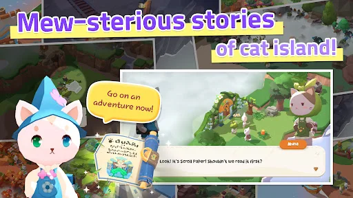 ดาวน์โหลด The Secret of Cat Island ล่าสุด – เกมฟาร์มแมวสุดน่ารักบนมือถือ - Screenshot 6