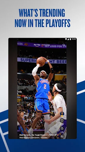 ดาวน์โหลดแอป NBA ล่าสุด – รับชมการแข่งขันและไฮไลท์บาสเกตบอลสดฟรี - Screenshot 11