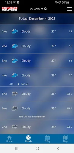 ดาวน์โหลดแอป WEAU 13 First Alert Weather ล่าสุด – พยากรณ์อากาศแม่นยำฟรี - Screenshot 2