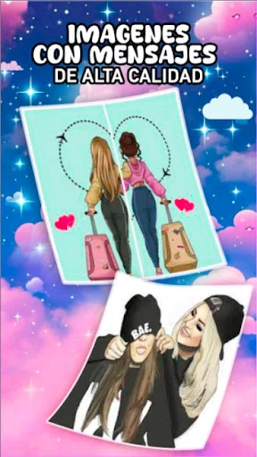 ดาวน์โหลด Frases de Mejores Amigas ฟรี – แคปชั่นมิตรภาพซึ้งๆ สำหรับเพื่อนรัก - Screenshot 16
