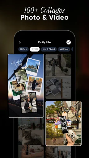 ดาวน์โหลด Ezi: Story Collage & Easy Post ล่าสุด – สร้างสตอรี่สวยฟรี - Screenshot 2