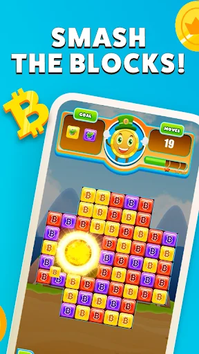 ดาวน์โหลด Bitcoin Blocks ล่าสุด – เล่นเกมจับคู่สนุกรับ Bitcoin ฟรี - Screenshot 4
