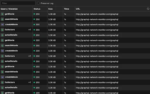 ดาวน์โหลด GraphQL Network Inspector ล่าสุด – เครื่องมือ Debug GraphQL ฟรี - Screenshot 1
