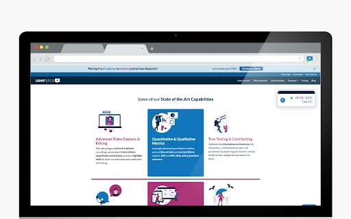 ดาวน์โหลด Userlytics WebRecorder – เครื่องมือทดสอบ UX ใช้งานง่าย - Screenshot 4