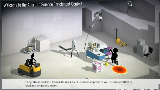 ดาวน์โหลด Bridge Constructor Portal ล่าสุด – เกมไขปริศนาสุดท้าทายจาก Portal - Screenshot 1