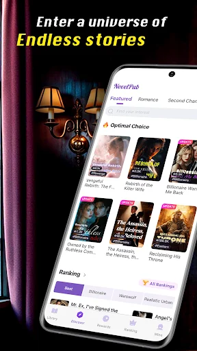 ดาวน์โหลด NovelPub-Wonderful Reader ล่าสุด – อ่านนิยายสนุกฟรี - Screenshot 3