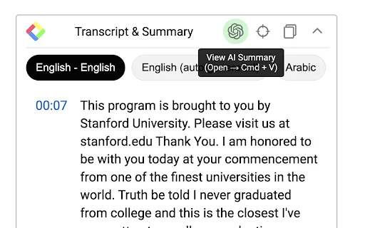 YouTube Summary & ChatGPT by Glasp: สรุปวิดีโอฟรีด้วย AI - Screenshot 4