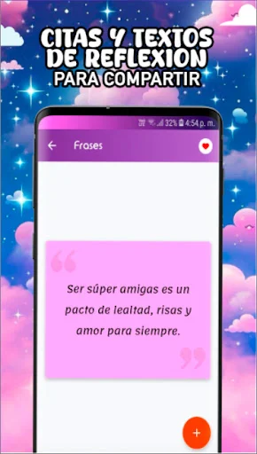 ดาวน์โหลด Frases de Mejores Amigas ฟรี – แคปชั่นมิตรภาพซึ้งๆ สำหรับเพื่อนรัก - Screenshot 15