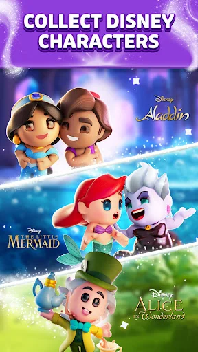 ดาวน์โหลด Disney Magic Match 3D ล่าสุด – เกมพัซเซิลดิสนีย์สุดสนุก ฟรี - Screenshot 9