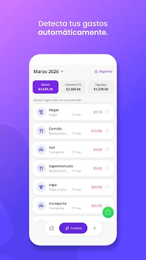 ดาวน์โหลด Alba AI: Asistente Financiero ล่าสุด – จัดการรายจ่ายอัตโนมัติฟรี - Screenshot 3