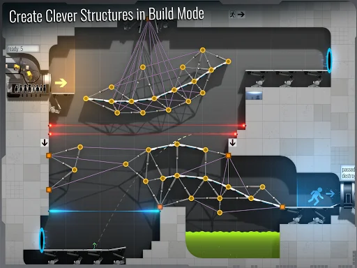 ดาวน์โหลด Bridge Constructor Portal ล่าสุด – เกมไขปริศนาสุดท้าทายจาก Portal - Screenshot 16