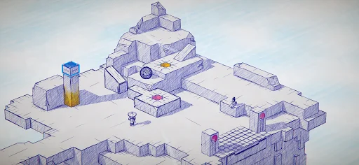 ดาวน์โหลด Inked เกมปริศนาภาพวาดลายเส้นสุดซึ้ง บน Android ฟรี - Screenshot 1
