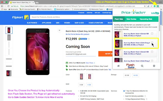 ดาวน์โหลด Price Tracker ล่าสุด – เช็คประวัติราคาและแจ้งเตือนราคาลด ฟรี - Screenshot 2