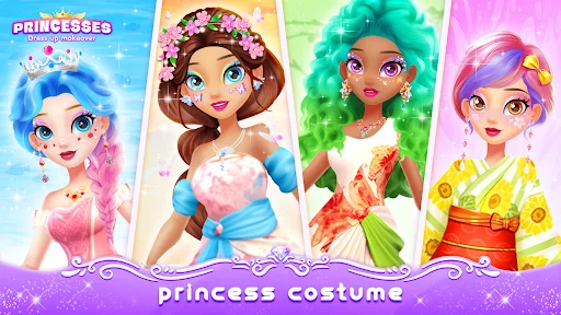ดาวน์โหลด Girl Game: Princess Makeup ล่าสุด – เกมแต่งหน้าและแฟชั่นฟรี - Screenshot 11