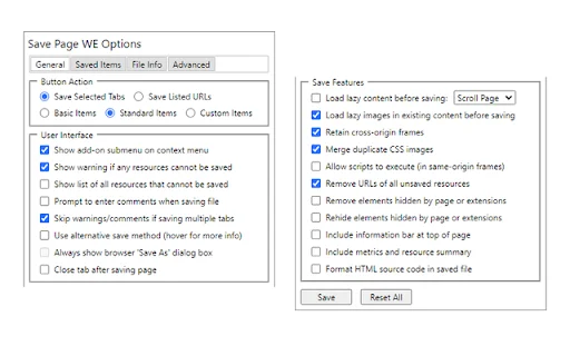 ดาวน์โหลด Save Page WE ล่าสุด – บันทึกหน้าเว็บเป็นไฟล์เดียวได้ง่ายๆ - Screenshot 5