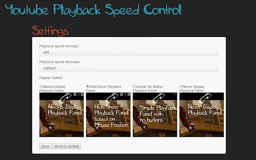 ดาวน์โหลด Youtube Playback Speed Control – ปรับความเร็ววิดีโอได้ง่ายๆ - Screenshot 2