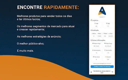 ดาวน์โหลด Avantpro AMZ – เครื่องมือวิเคราะห์คู่แข่งบน Amazon ที่ดีที่สุด - Screenshot 2