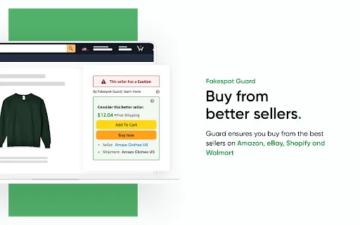 ดาวน์โหลด Fakespot ฟรี – ตรวจสอบรีวิวปลอมและสินค้าหลอกลวงบน Amazon - Screenshot 3