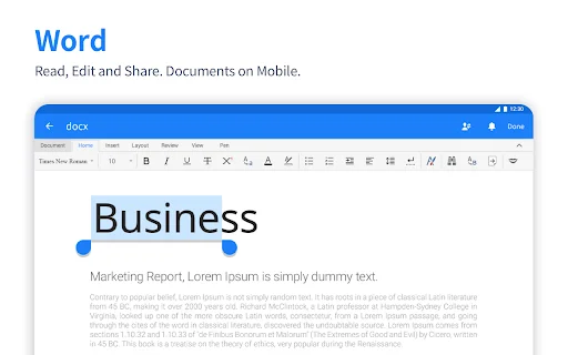 ดาวน์โหลด Polaris Office ล่าสุด – จัดการเอกสาร Word, Excel, PDF ฟรี - Screenshot 20