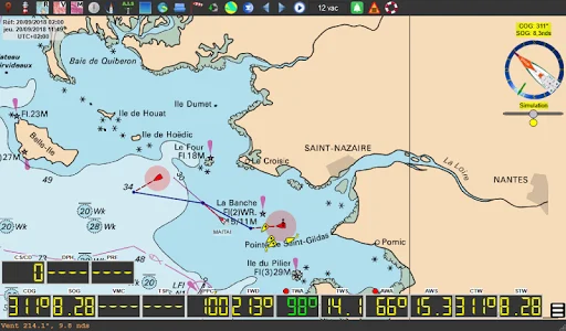 ดาวน์โหลด qtVlm Navigation and Routing ล่าสุด – แอปวางแผนเส้นทางเรือใบมืออาชีพ - Screenshot 8