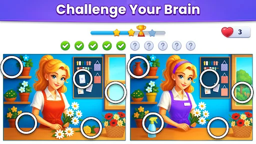 ดาวน์โหลด Spot the Differences – Find It ล่าสุด – เกมจับผิดภาพสนุกๆ ฟรี - Screenshot 7