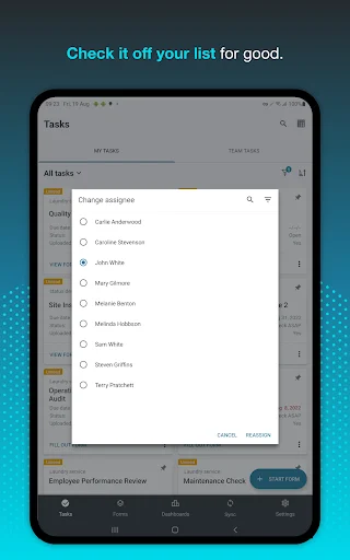 ดาวน์โหลด FORM OpX ล่าสุด – จัดการแบบฟอร์มธุรกิจบนมือถือฟรี - Screenshot 15