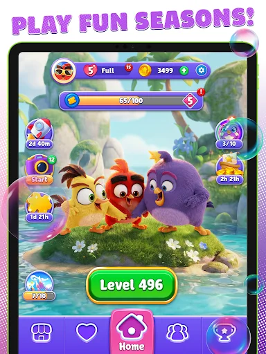 ดาวน์โหลด Angry Birds Dream Blast ล่าสุด – เกมไขปริศนาสุดสนุกฟรี - Screenshot 10