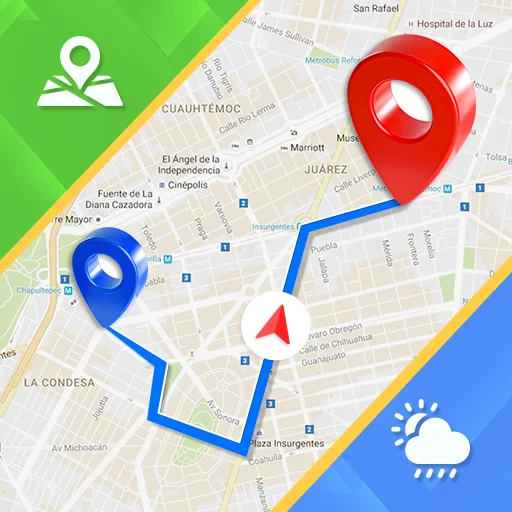 ดาวน์โหลด Maps, Navigation & Directions ล่าสุด – นำทางแม่นยำฟรี
