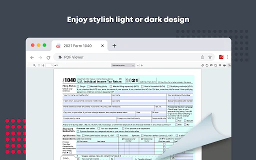 ดาวน์โหลด PDF Viewer ล่าสุด – เปิดและแก้ไขไฟล์ PDF ฟรีบน Chrome - Screenshot 3