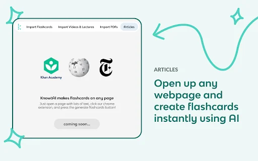 ดาวน์โหลด Knowt: ตัวช่วยเรียนเก่งด้วย AI นำเข้า Quizlet ฟรีง่ายๆ - Screenshot 4