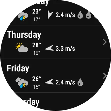 ดาวน์โหลด Windy.com แอปพยากรณ์อากาศแม่นยำระดับโลก เช็กสภาพอากาศเรียลไทม์ - Screenshot 23