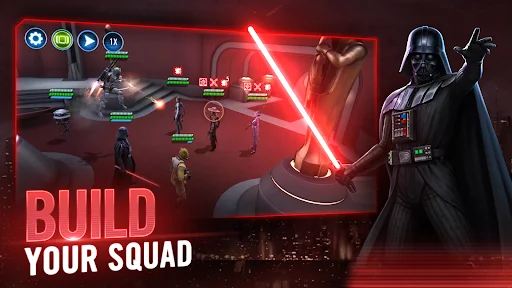 ดาวน์โหลด Star Wars™: Galaxy of Heroes ล่าสุด – เกมวางแผนสวมบทบาทฟรี - Screenshot 1
