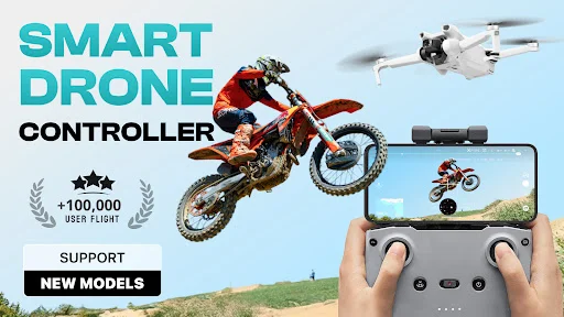 ดาวน์โหลด Fly Go 4 Drone Camera Control ล่าสุด – บินโดรนอัจฉริยะฟรี - Screenshot 1