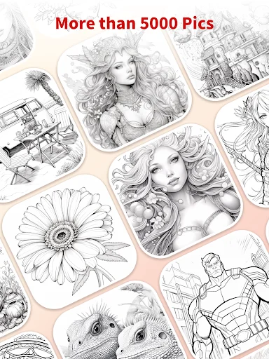 ดาวน์โหลด InColor™ ล่าสุด – ระบายสีรูปภาพ AI และผ่อนคลายฟรี - Screenshot 23