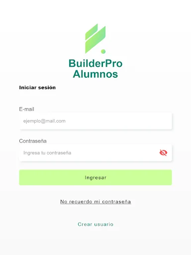 ดาวน์โหลด BuilderPro Alumnos ล่าสุด – ฝึกอบรมมืออาชีพได้ทุกที่ ฟรี - Screenshot 3