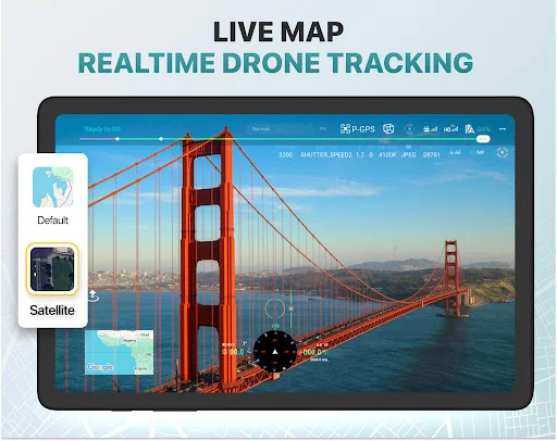 ดาวน์โหลด Fly Go 4 Drone Camera Control ล่าสุด – บินโดรนอัจฉริยะฟรี - Screenshot 10
