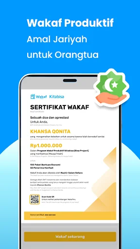 ดาวน์โหลด Kitabisa: บริจาคและทำบุญออนไลน์ ง่าย ปลอดภัย เชื่อถือได้ - Screenshot 5