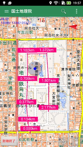 ดาวน์โหลดแอป登山地図 ล่าสุด – แผนที่ออฟไลน์สำหรับนักเดินป่าและสายลุย - Screenshot 3