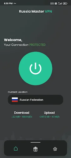 ดาวน์โหลด Russia VPN Master ล่าสุด – พร็อกซี VPN รัสเซียที่เร็วและฟรี - Screenshot 1