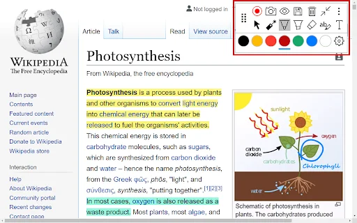ดาวน์โหลด Annotate: เครื่องมือเขียนหน้าจอและแชร์สำหรับครูและนักเรียน - Screenshot 1