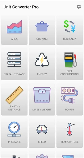 ดาวน์โหลด Unit Converter Pro ล่าสุด – แอปแปลงหน่วยครบวงจรฟรี - Screenshot 7