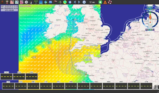 ดาวน์โหลด qtVlm Navigation and Routing ล่าสุด – แอปวางแผนเส้นทางเรือใบมืออาชีพ - Screenshot 12