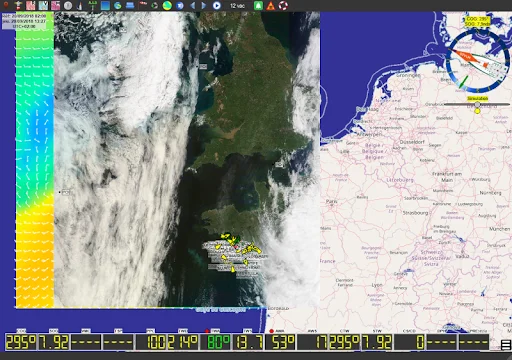 ดาวน์โหลด qtVlm Navigation and Routing ล่าสุด – แอปวางแผนเส้นทางเรือใบมืออาชีพ - Screenshot 21