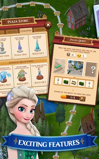 ดาวน์โหลด Disney Frozen Free Fall เกมพัซเซิลสุดสนุก ล่าสุดฟรี - Screenshot 15