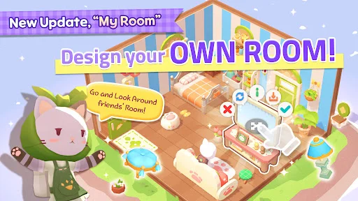 ดาวน์โหลด The Secret of Cat Island ล่าสุด – เกมฟาร์มแมวสุดน่ารักบนมือถือ - Screenshot 1