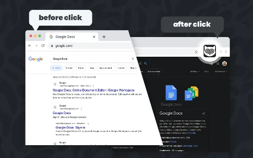 ดาวน์โหลด Dark Theme – Dark Reader สำหรับ Chrome ใช้งานโหมดมืดได้ทุกเว็บไซต์ - Screenshot 1
